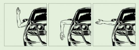 Automotive hand signals