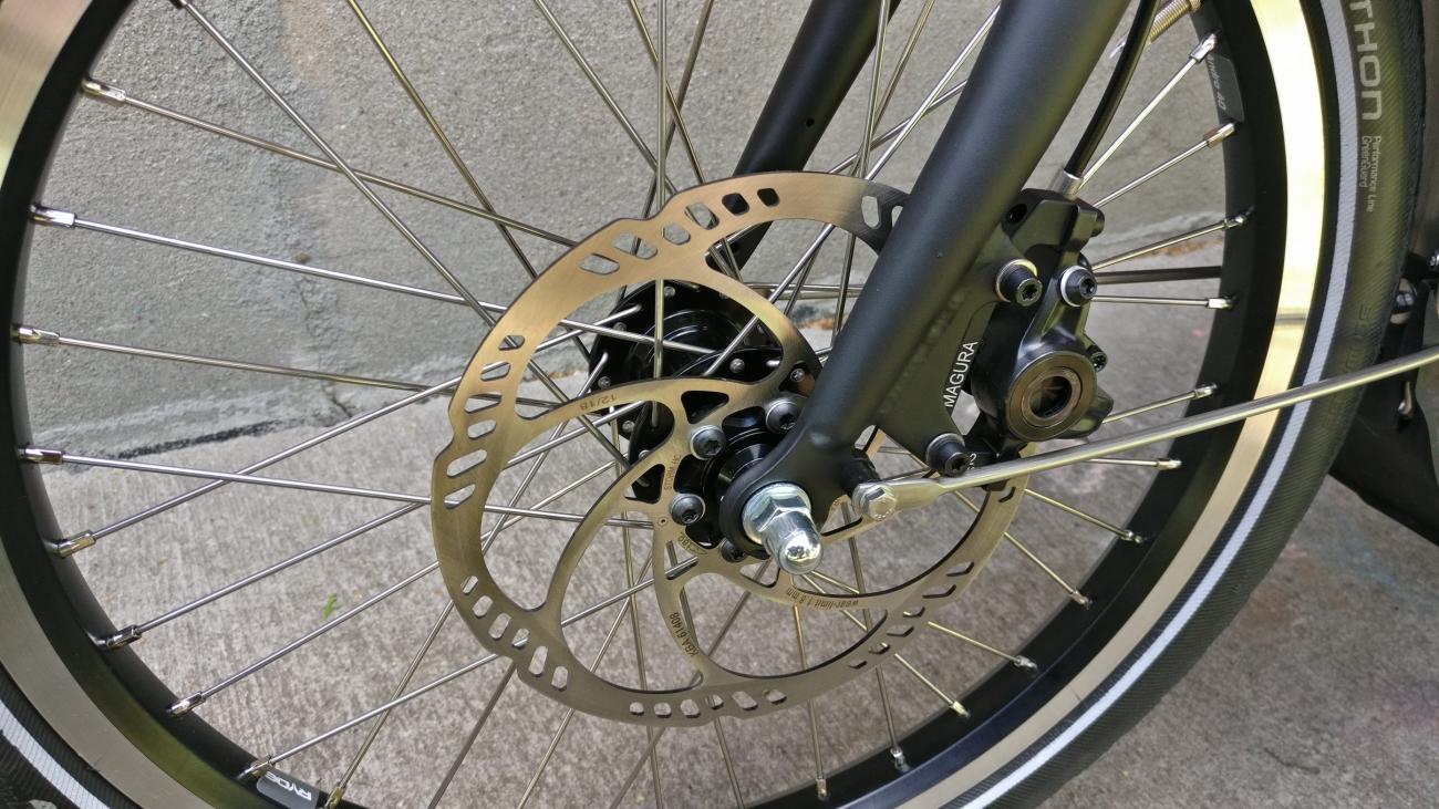 front hydraulic disc brake